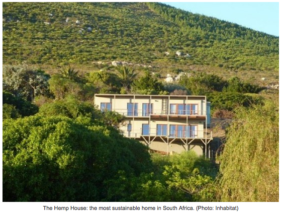 Hemp House Becomes South Africa’s Most Sustainable Building